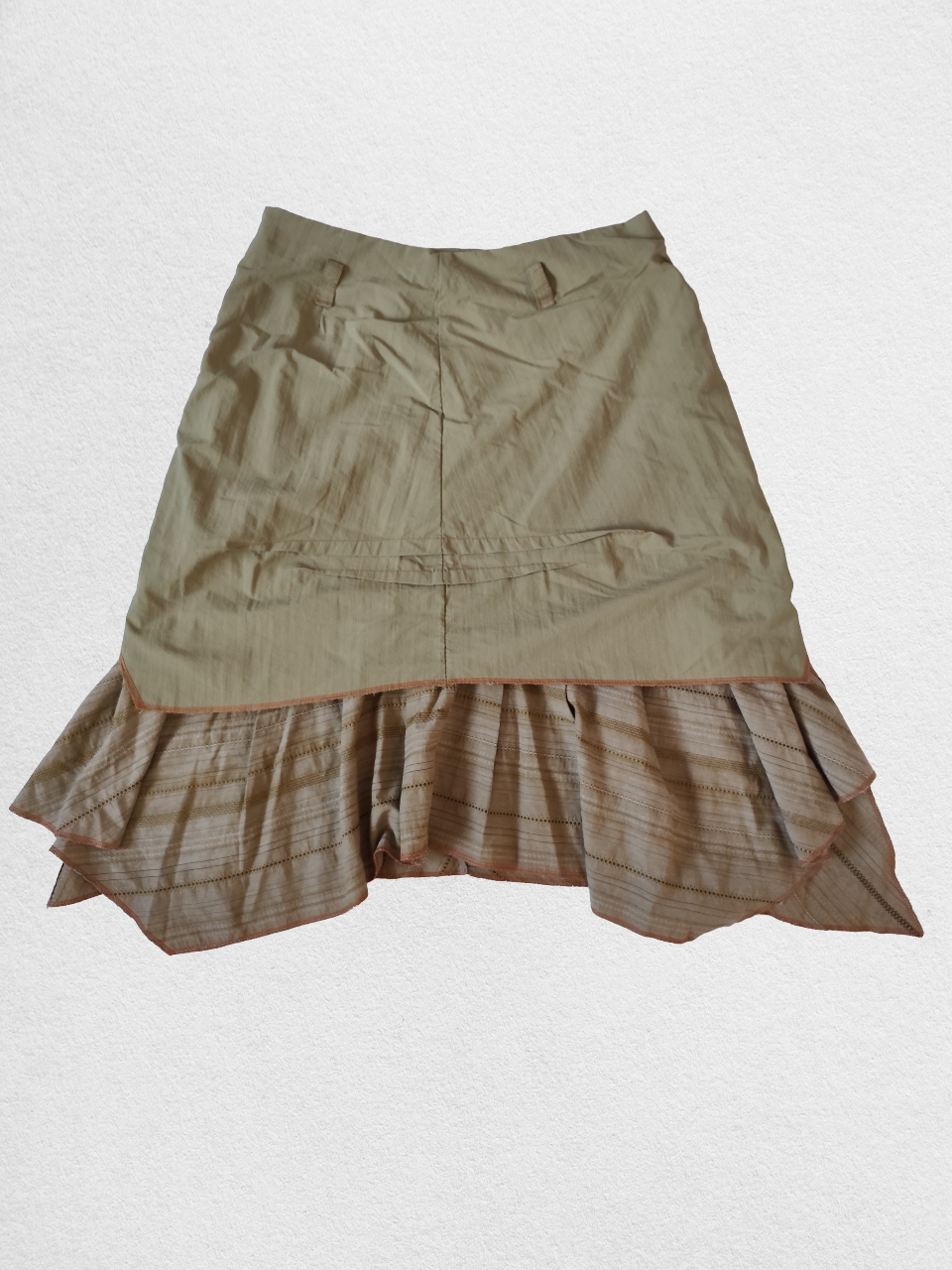 Jupe asymétrique imprimé floral