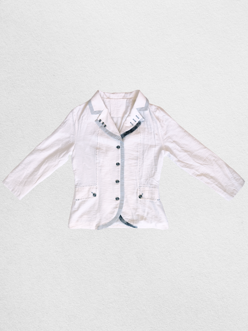Veste blazer femme blanche