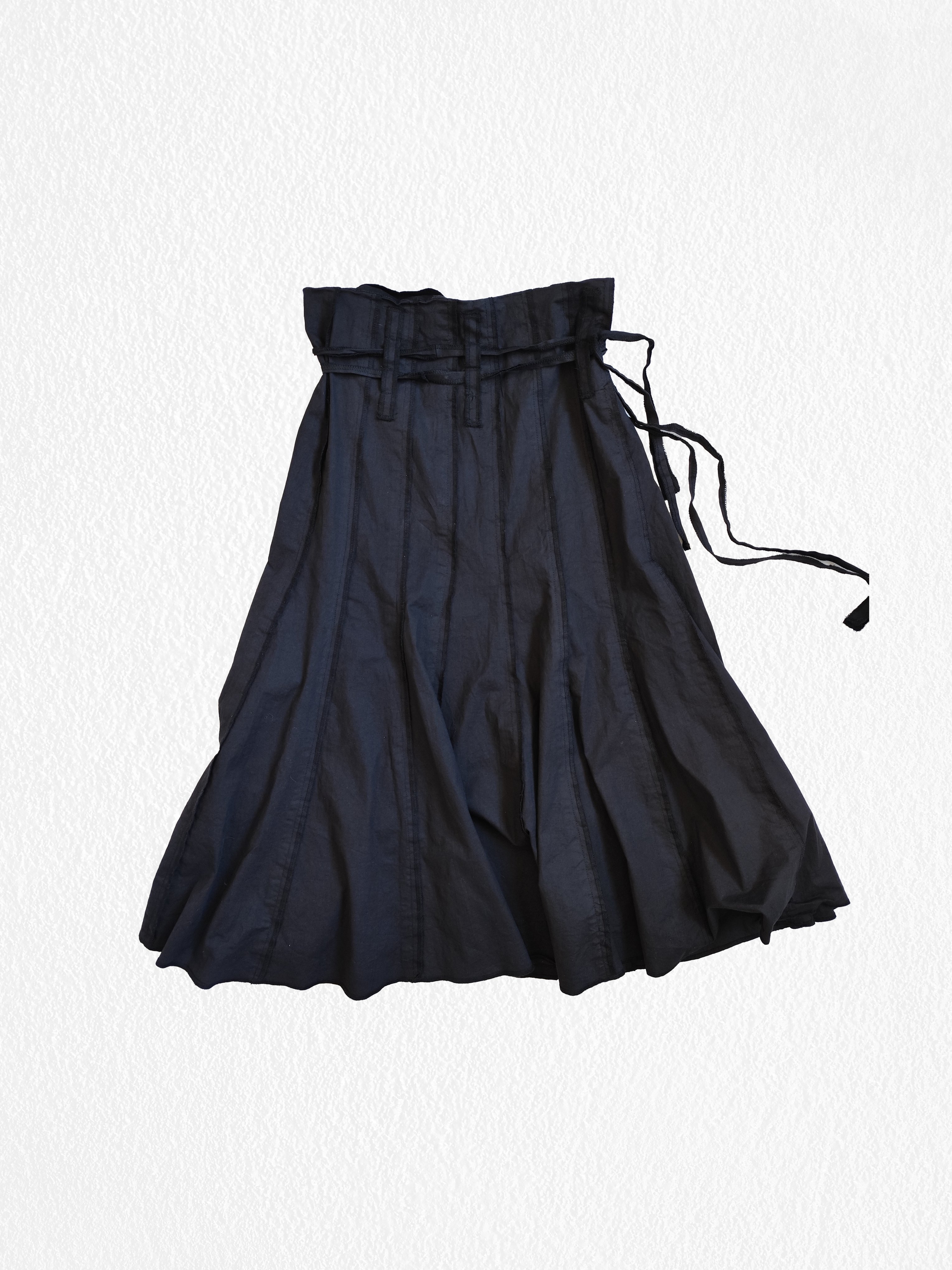 Japanese black long skirt