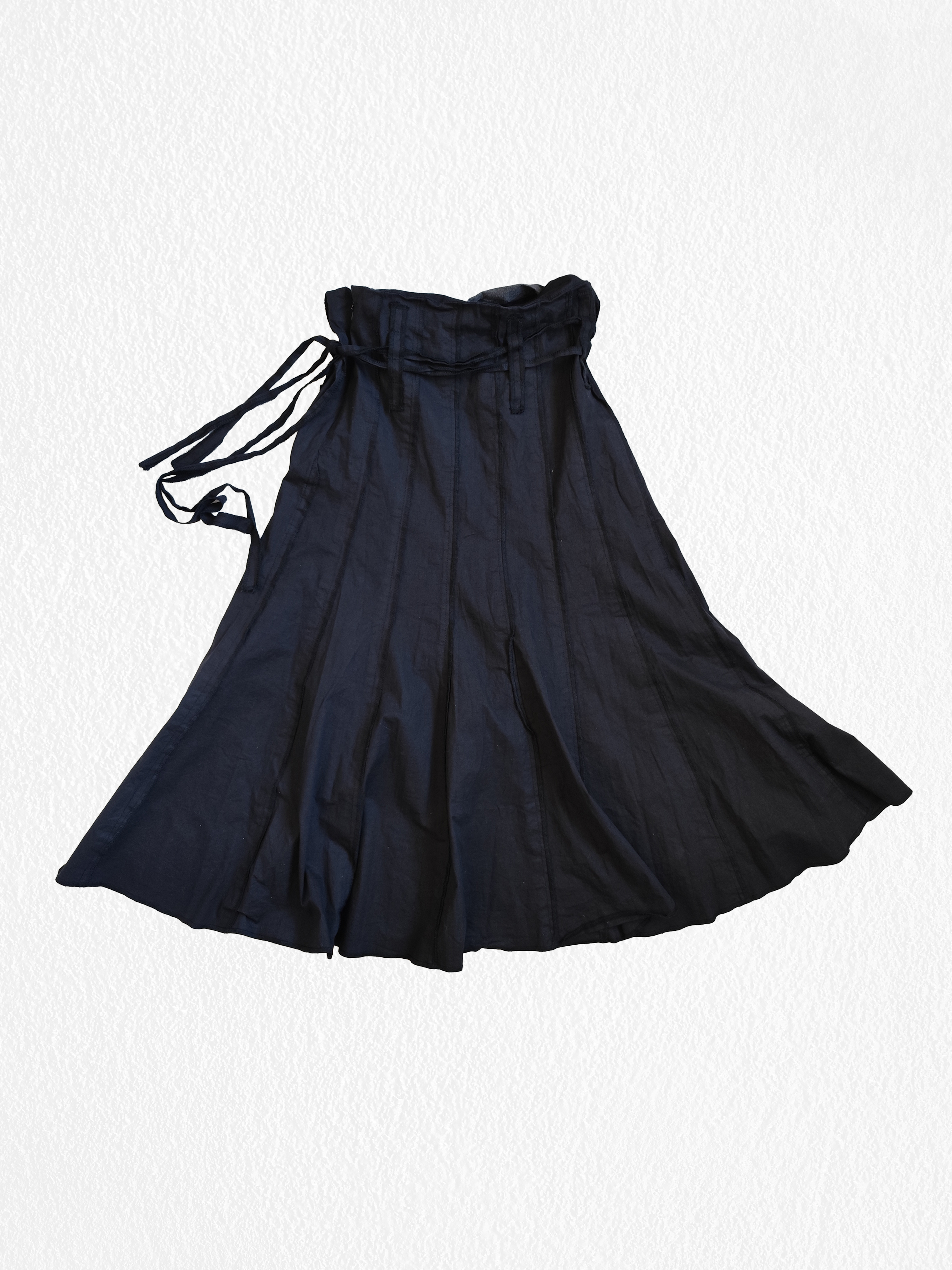 Japanese black long skirt