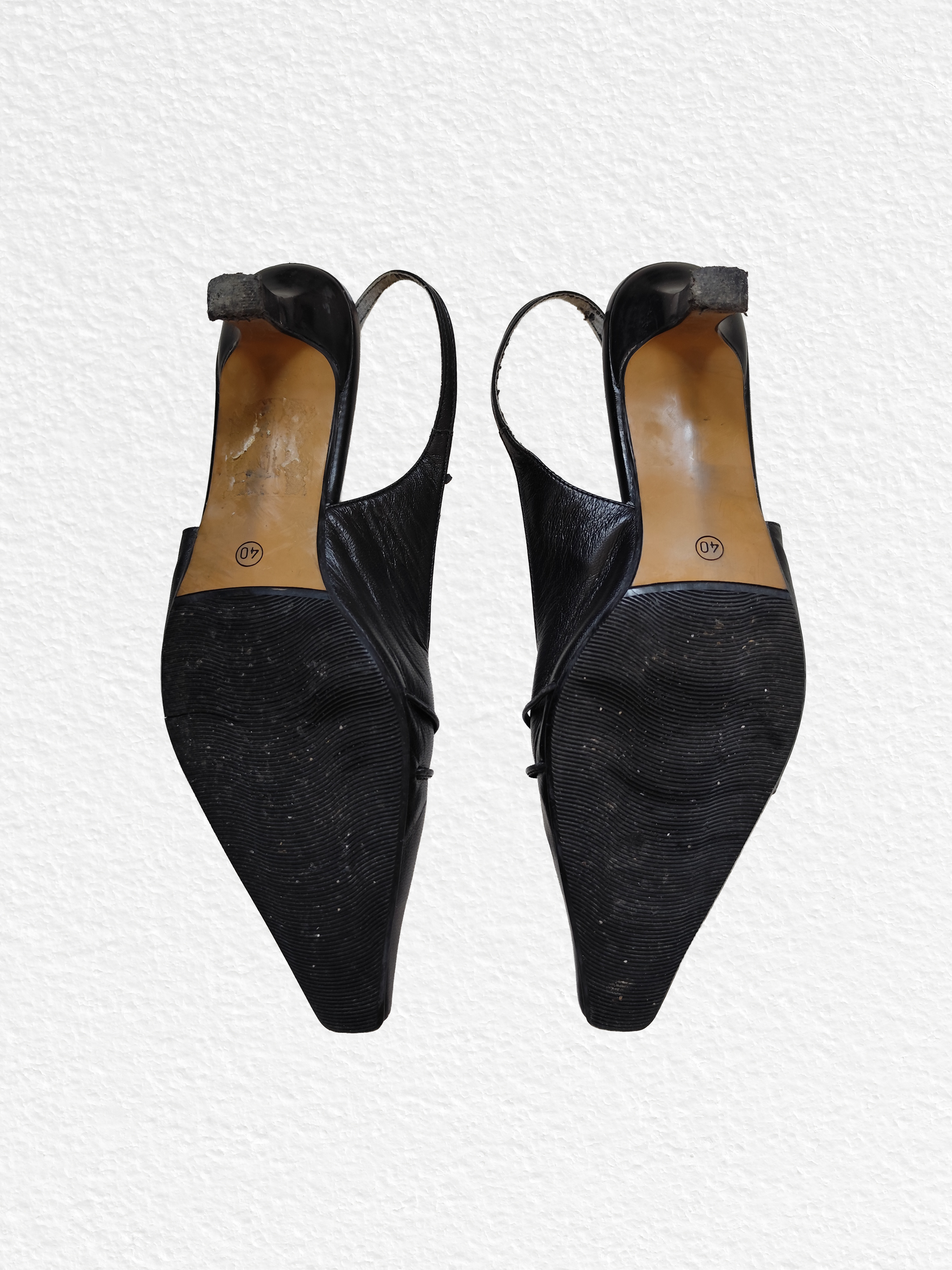 Escarpins Noir en Cuir