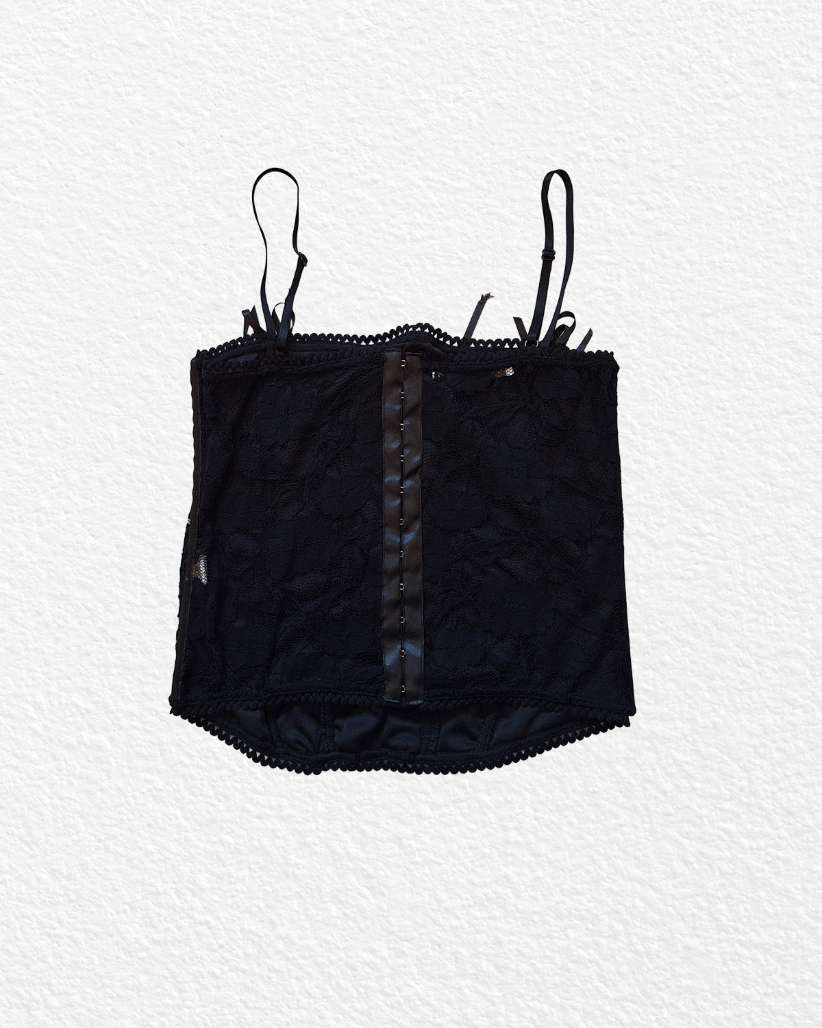 Vintage Black Corset - S, M