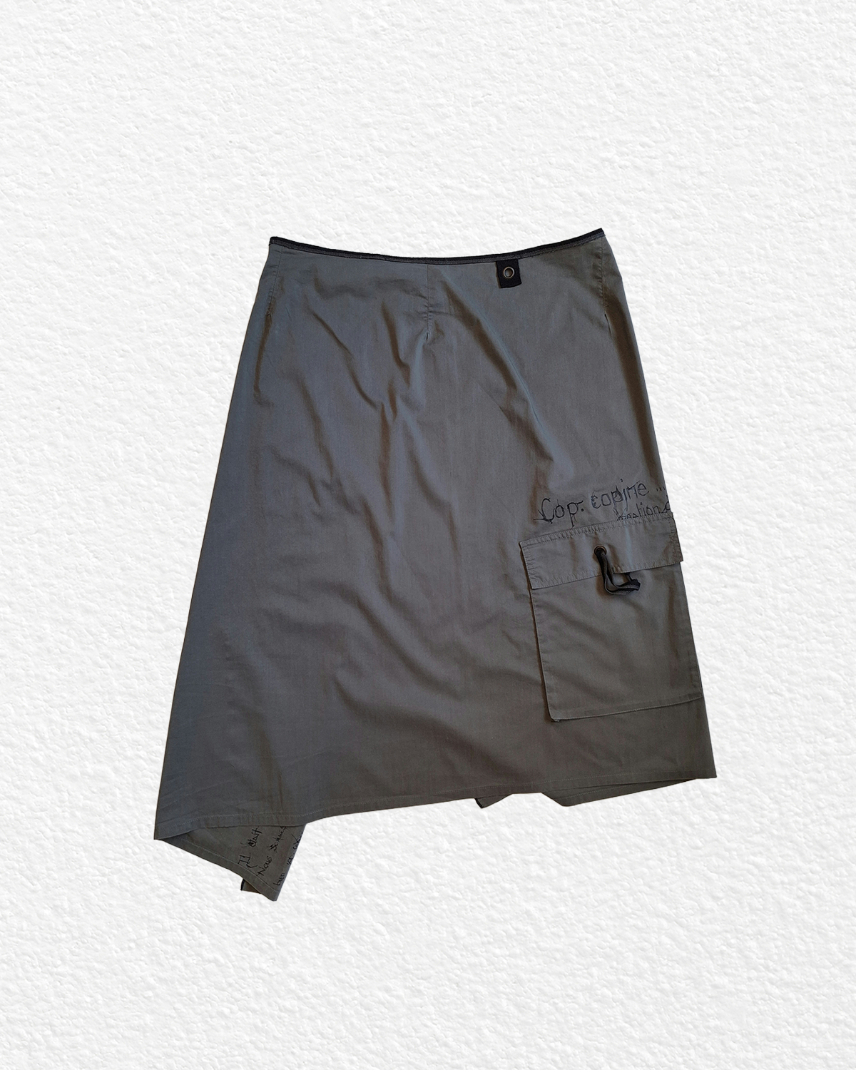 RARE Cop Copine Long Two-Layer Skirt - M