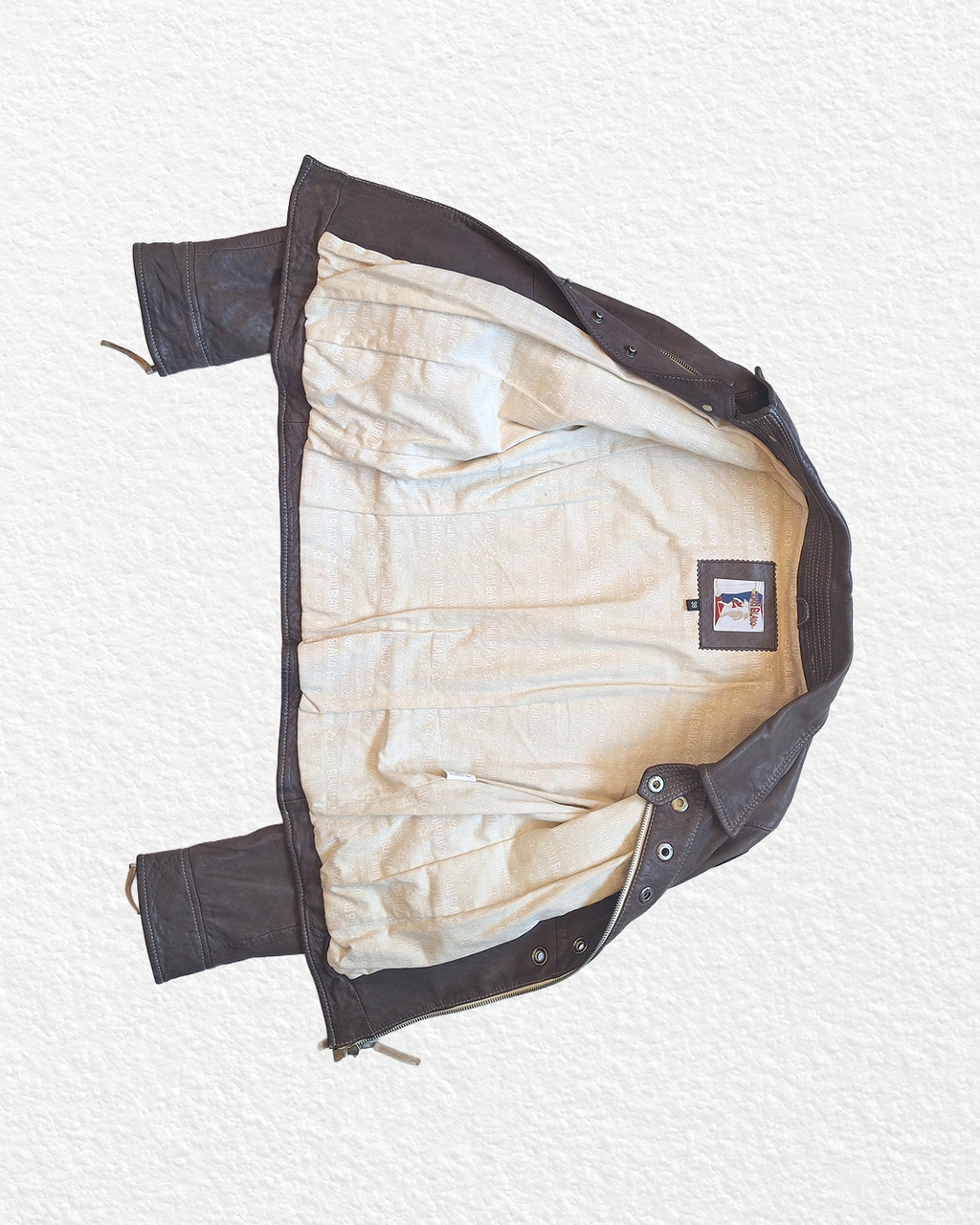 JUAN BLANCO Genuine Leather Jacket -S