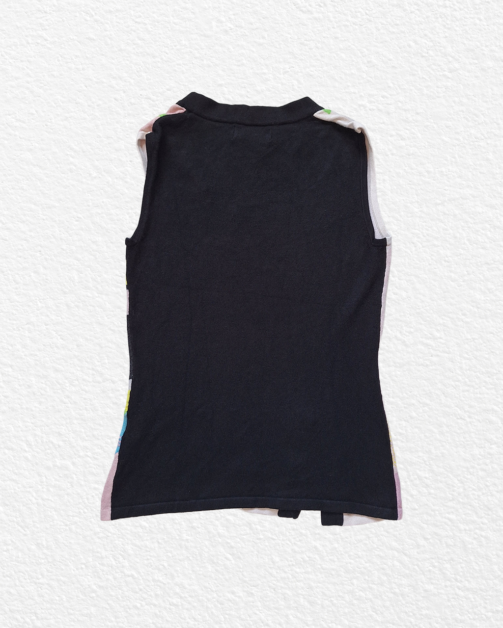 Made in Spain pop-art sleeveless top - S