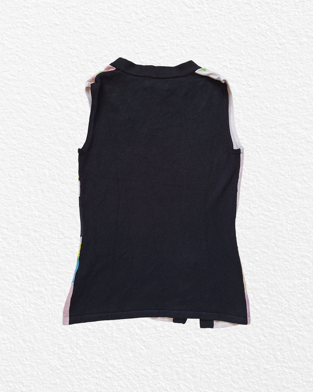 Made in Spain pop-art sleeveless top - S