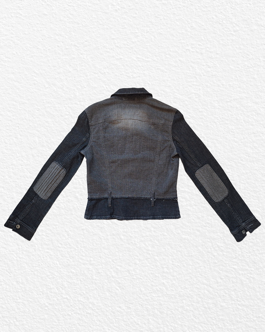 Denim jacket with details - S