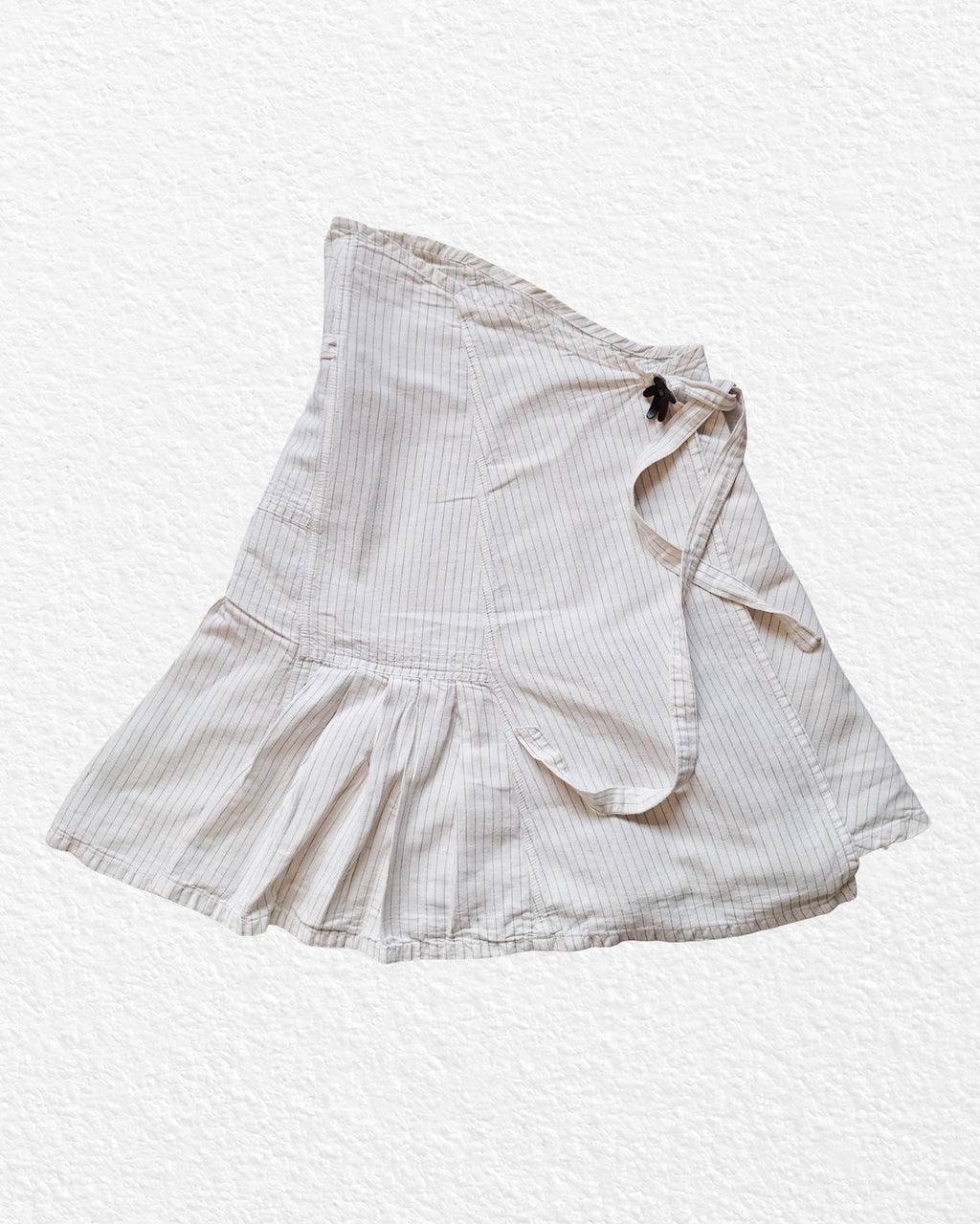 RARE Japanese White Wrap Skirt