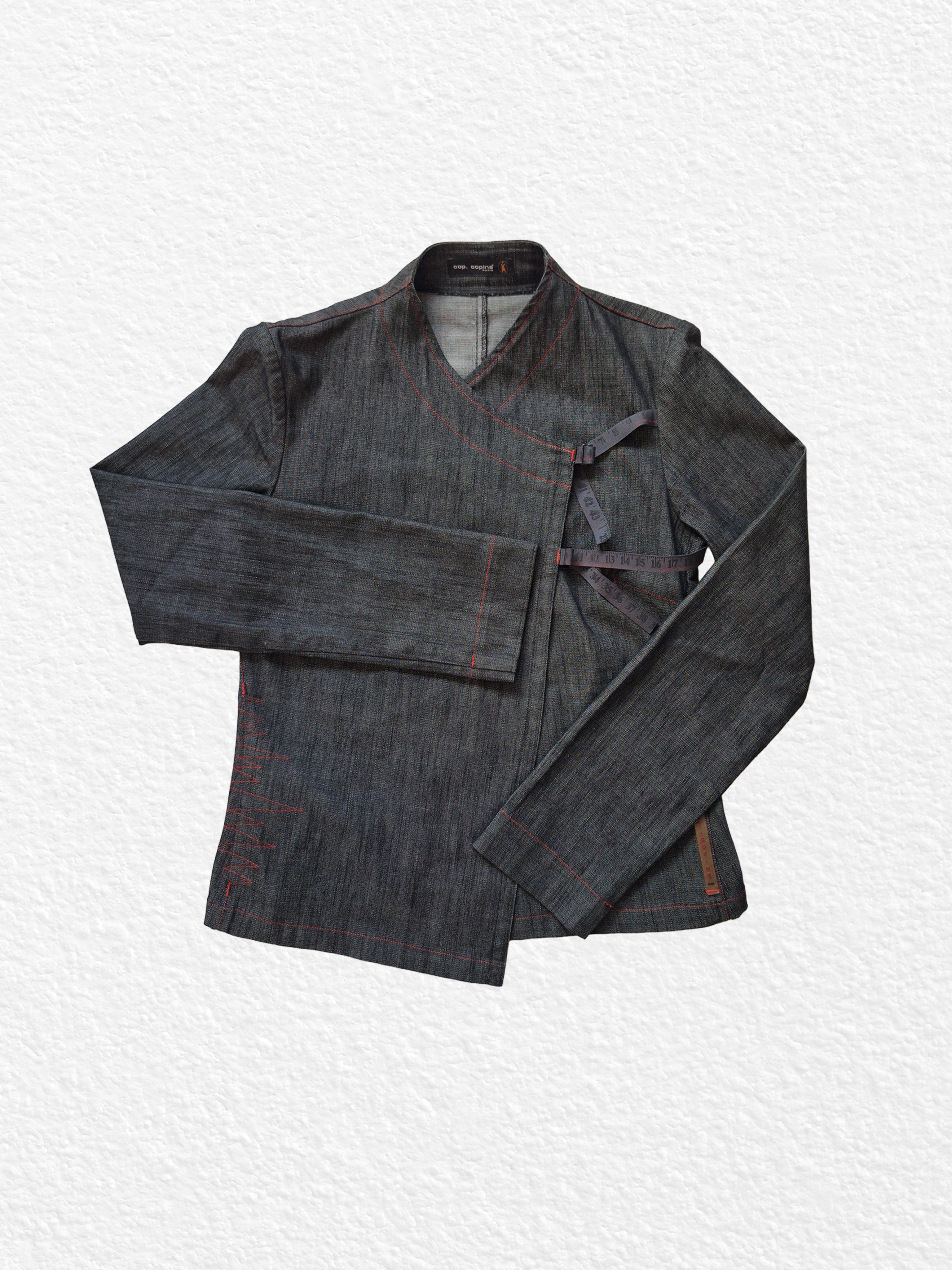 RARE Cop Copine dark grey denim jacket
