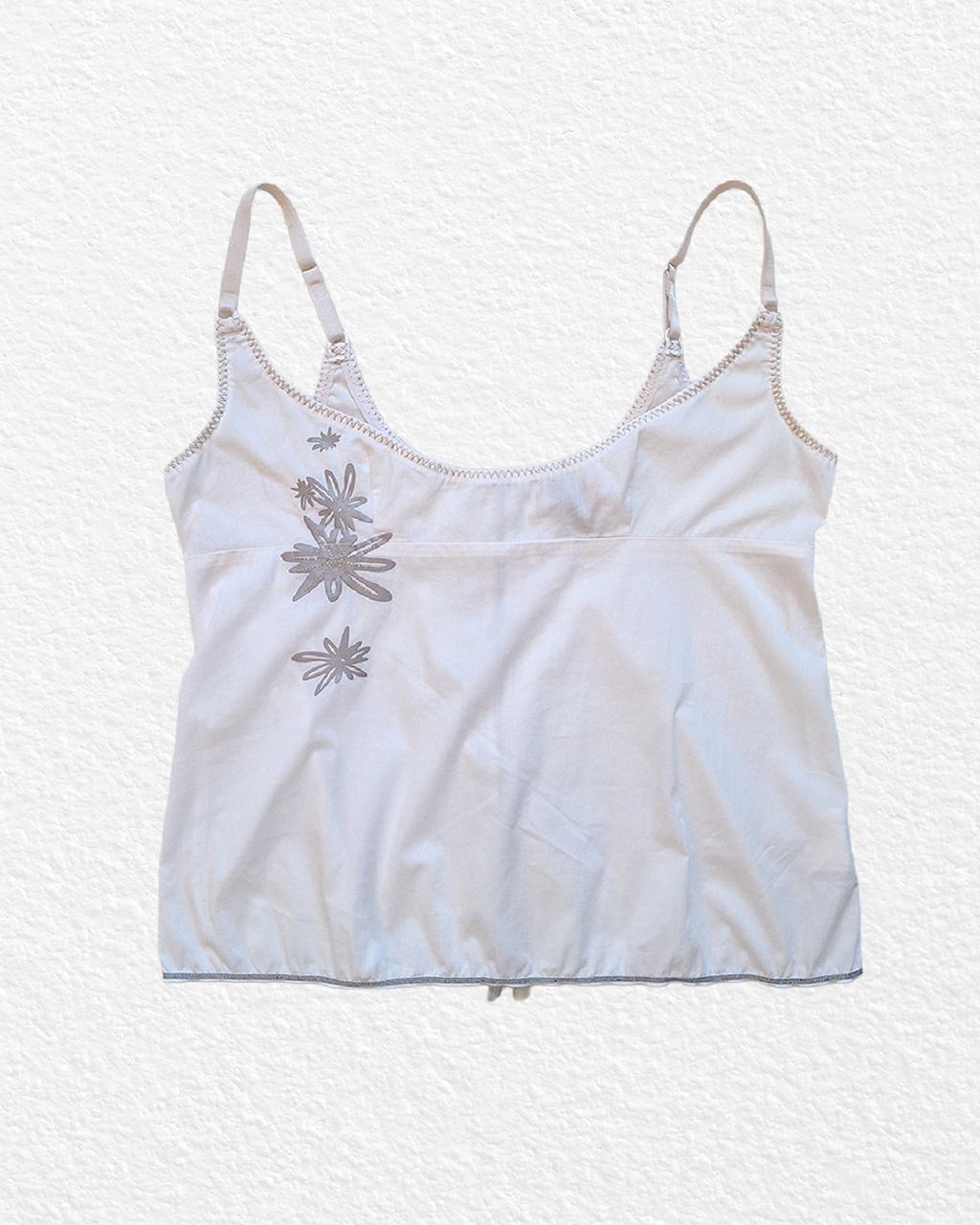 Cop Copine White Top with zip - S