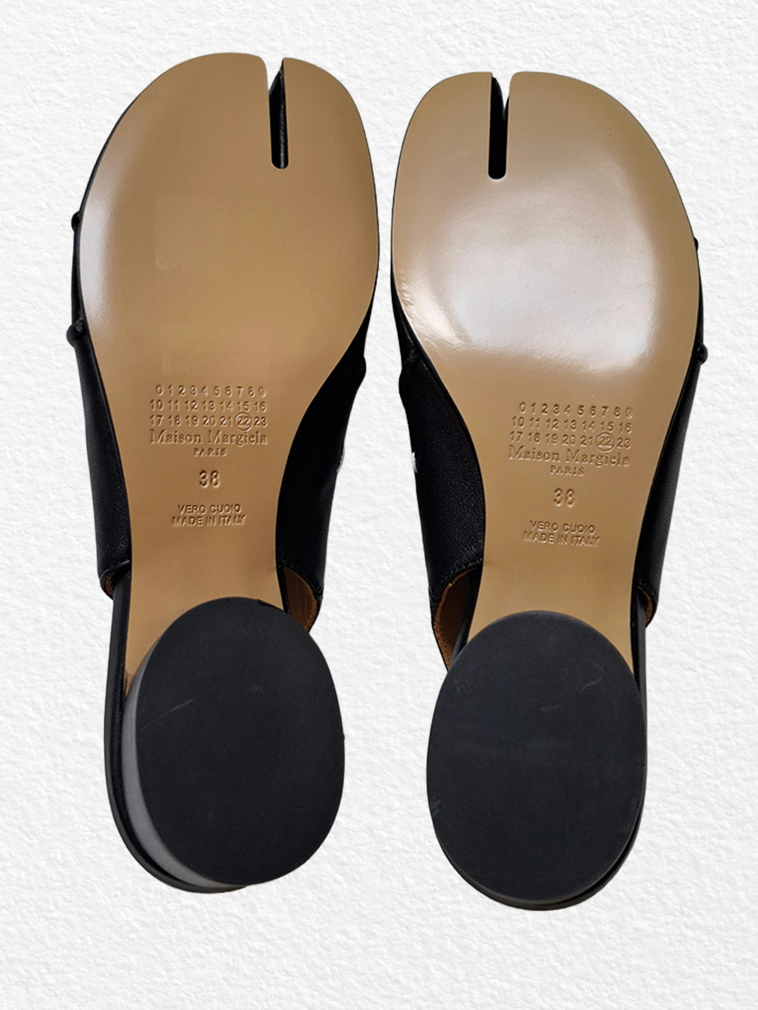 Maison Margiela tabi in genuine leather