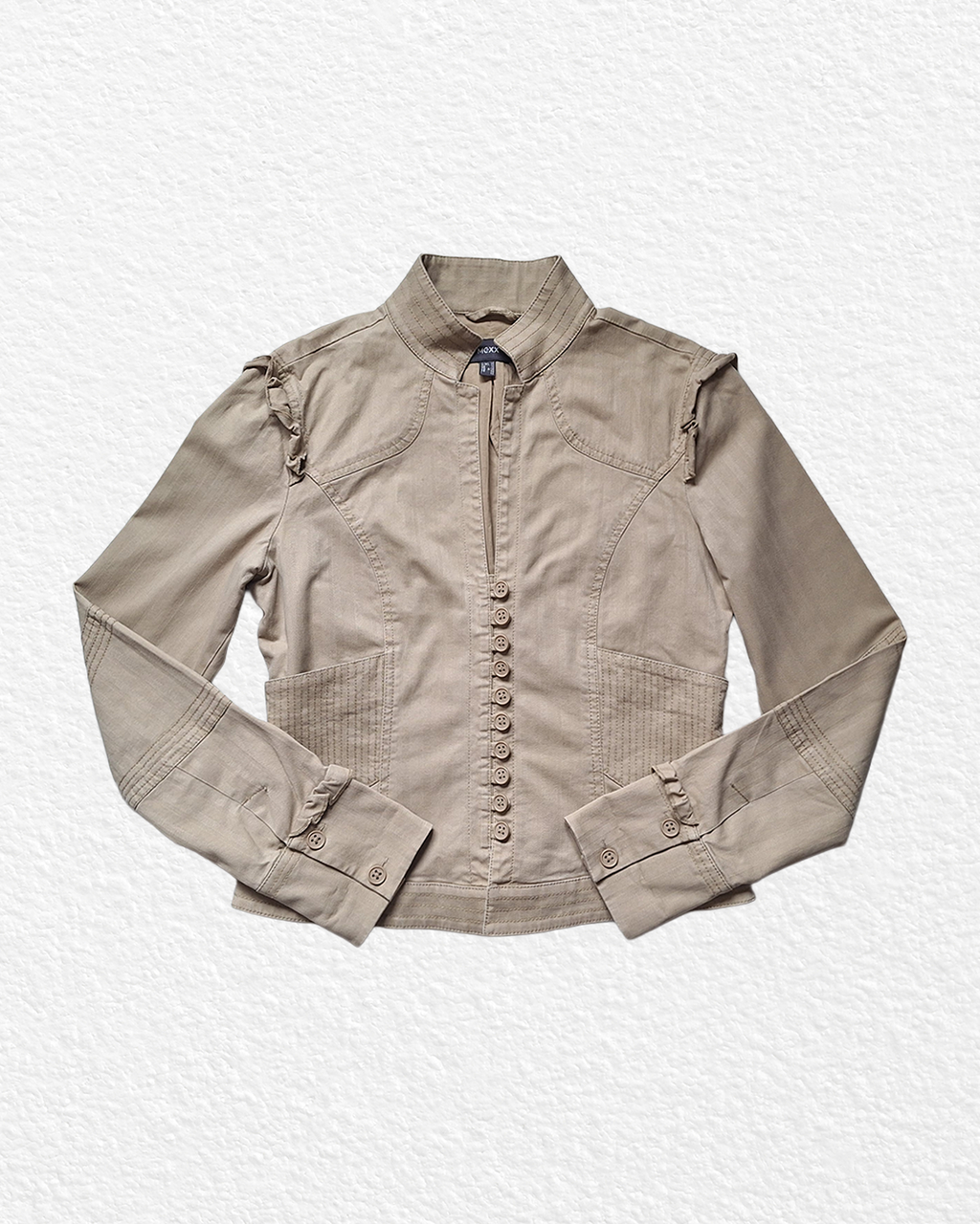 Oriental Style Beige Jacket - M
