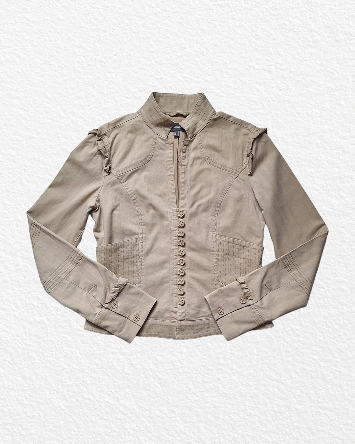 Oriental Style Beige Jacket - M