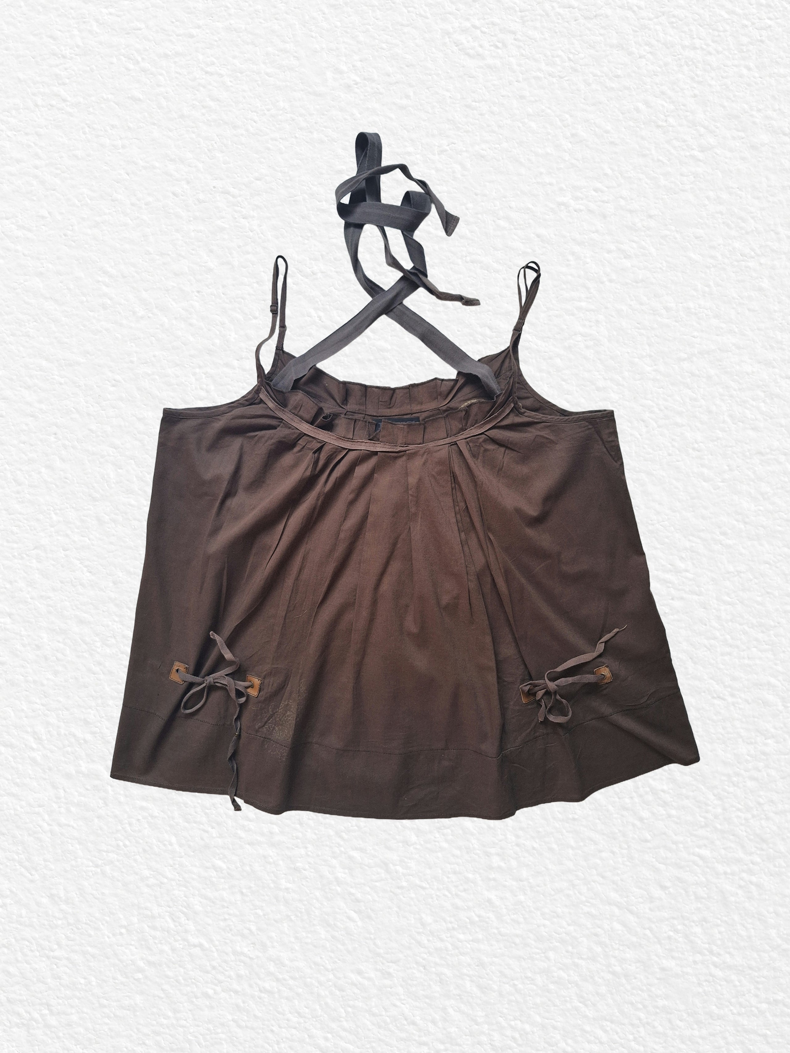 RARE Brown Sleeveless Top