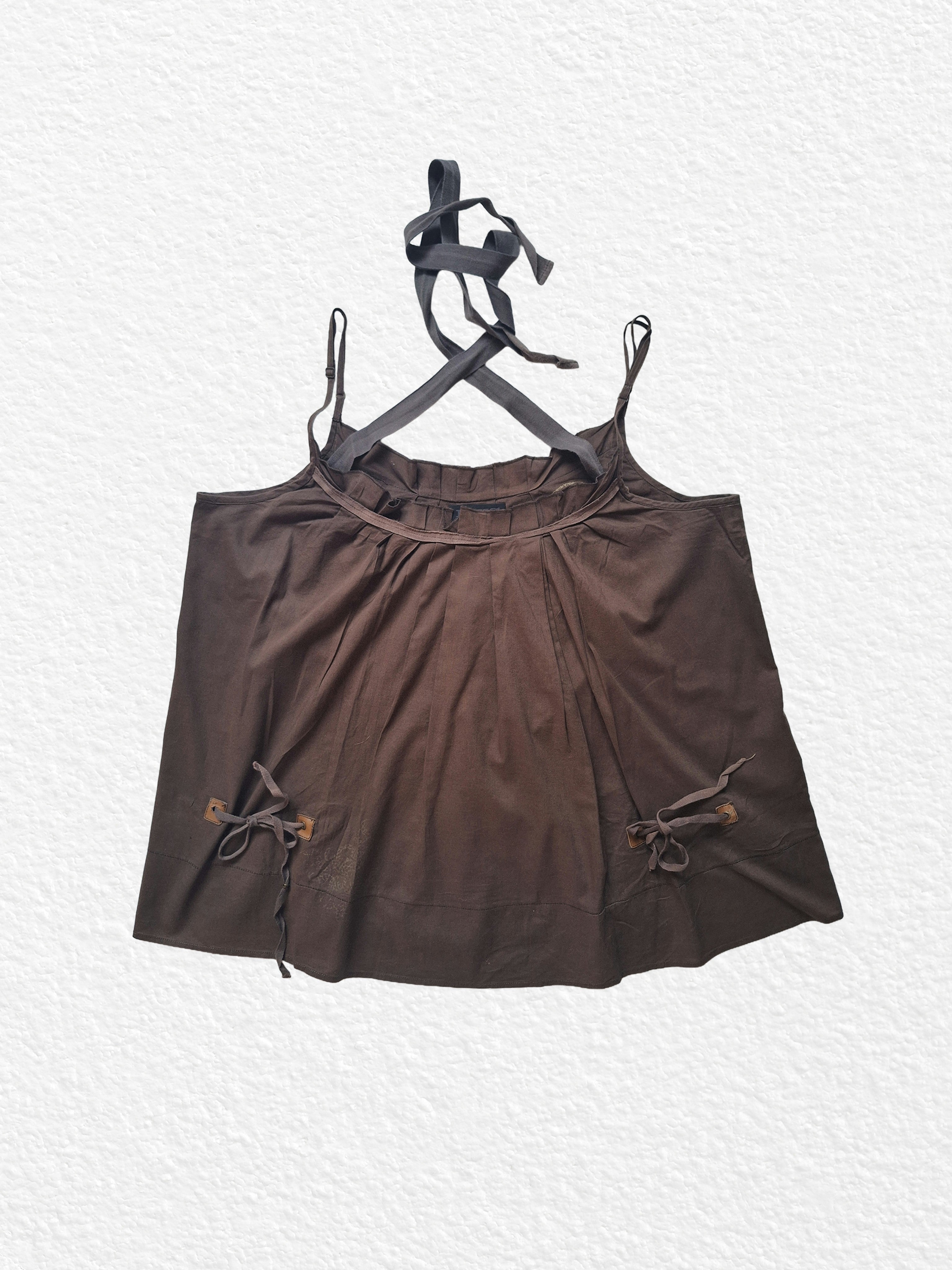 RARE Brown Sleeveless Top