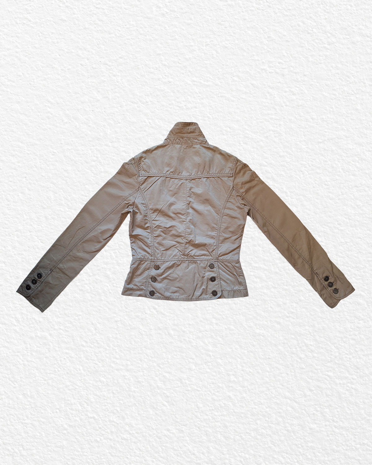Vintage Khaki Beige Jacket - S