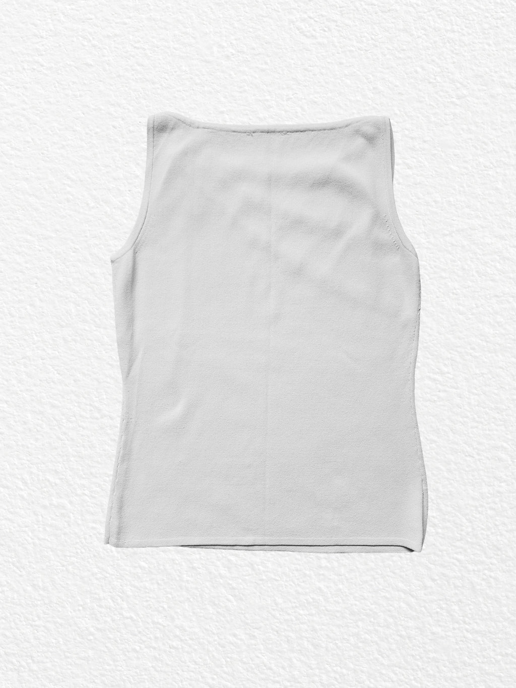 White Sleeveless Top