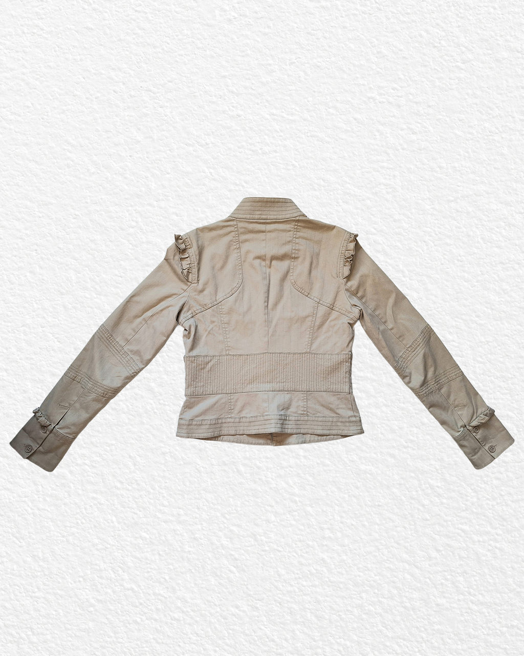 Oriental Style Beige Jacket - M