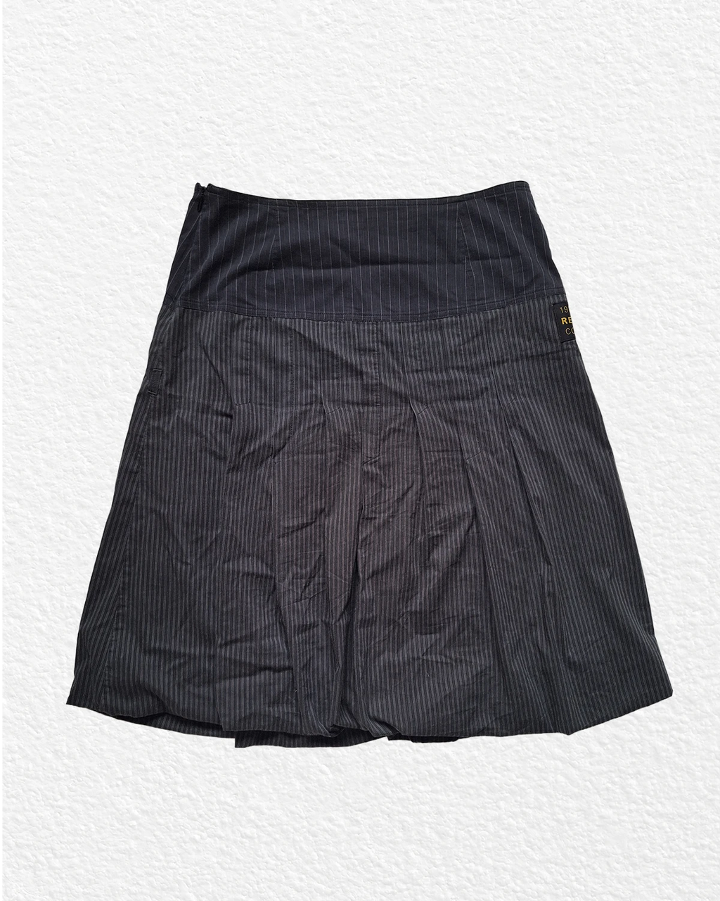 Cop Copine Pinstriped Pleated Skirt