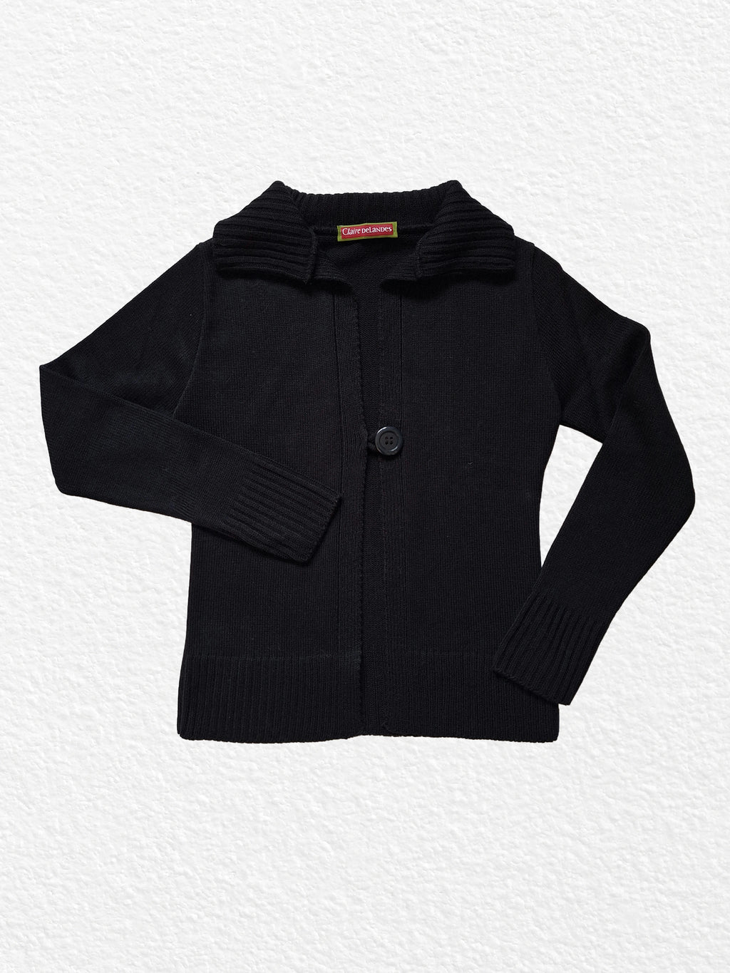Cameron Black Knit Cardigan
