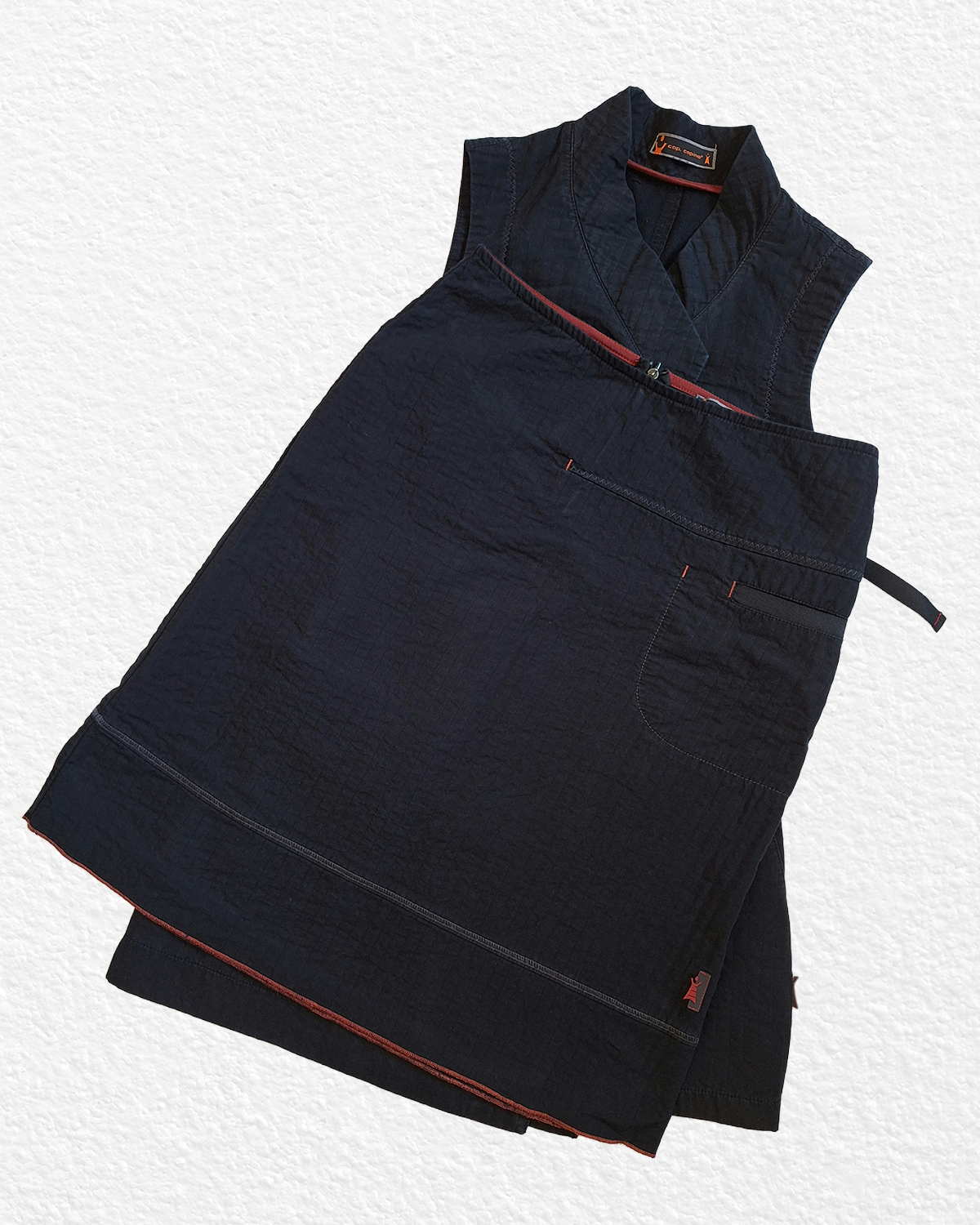 RARE Cop Copine Vintage wrap tunic with skirt - M
