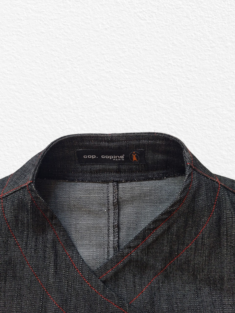 RARE Cop Copine dark grey denim jacket