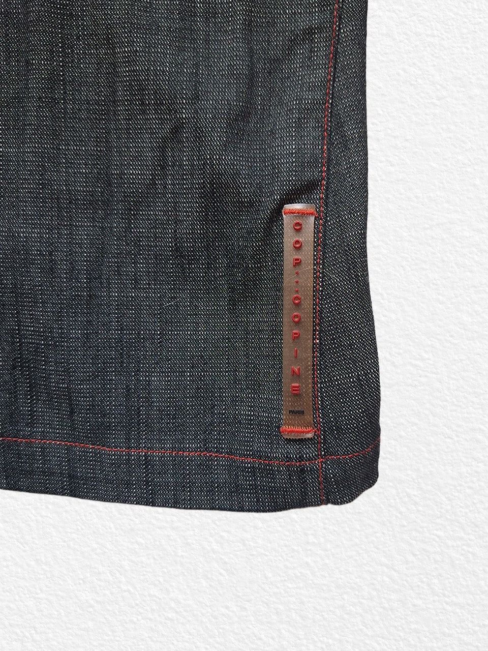 RARE Cop Copine dark grey denim jacket