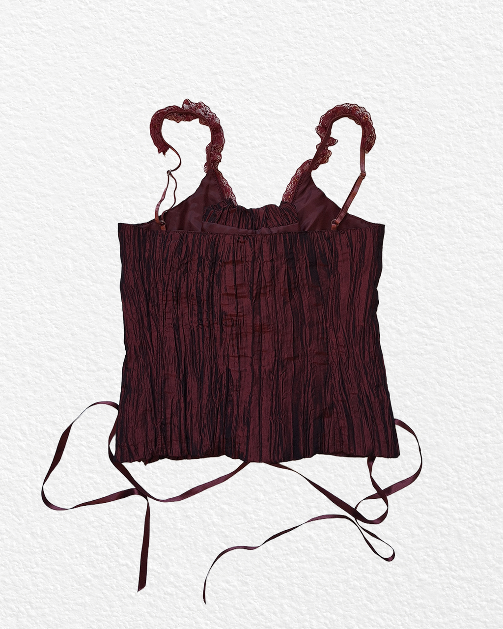 RARE Burgundy Corset - M