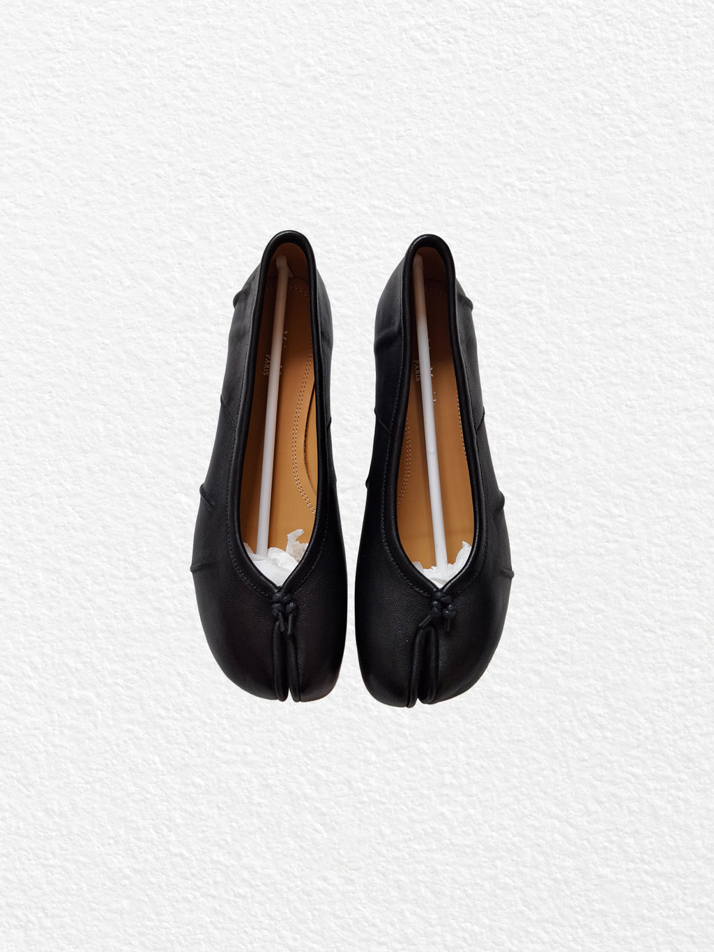 Maison Margiela Black Leather Tabi