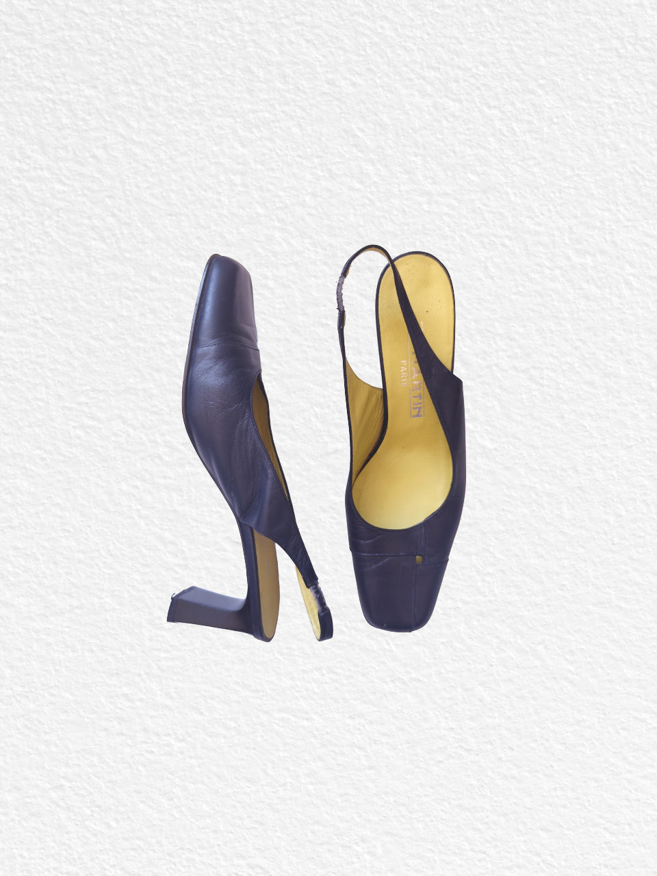 Chaussures Talon Bleu Nuit