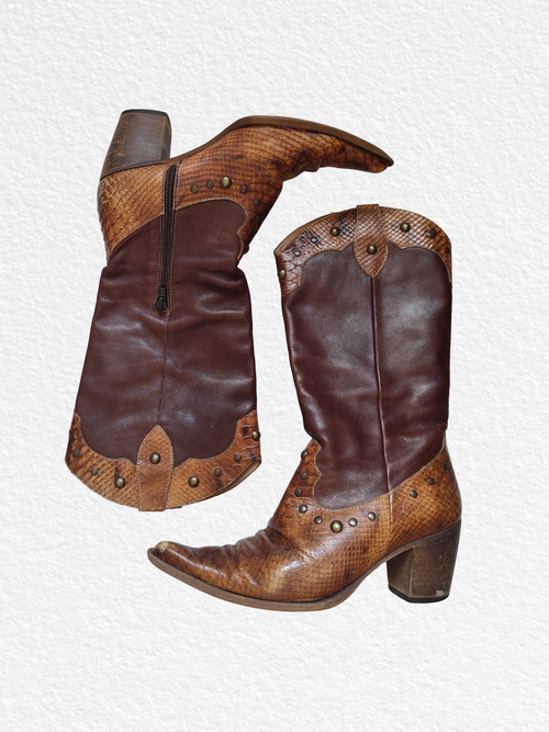 Bottes Cowboy en Cuir