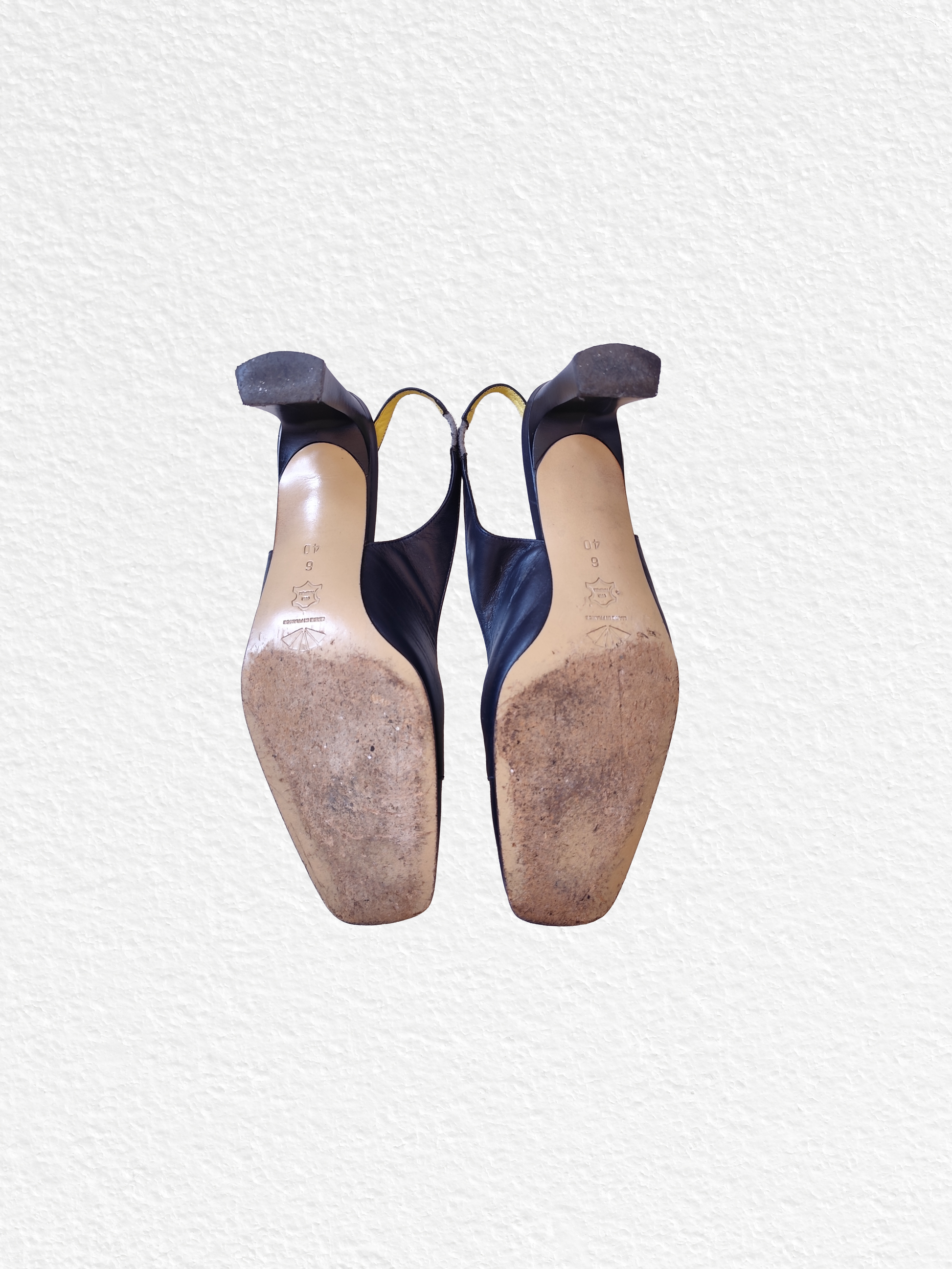Chaussures Talon Bleu Nuit